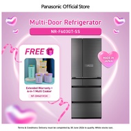 Panasonic Premium MIJ 6-Door Refrigerator NR-F603GT-SS