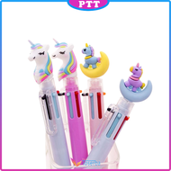 Pena Mekanik 6 Warna Pena Unicorn 6 Warna Pulpen Mekanik Karakter Unicorn Import