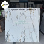 Granit lantai 60x120.Calacatta Gold/Citigress