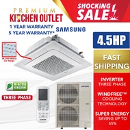 Samsung 4.5HP WindFree™ Inverter 4-Way Cassette Air Conditioner AC120TN4DKC/EA & AC120TXADNC/EA | Th