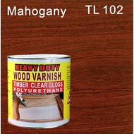 TL102 MAHOGANY ?HEAVY DUTY? 1L ( GLOSS TIMBER VARNISH POLYURETHANE ) Wood Paint Varnish Wood Shellac