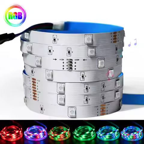 12v Led Strip Lights Rgb 5050 Led Tape Light 12V Flexible Led Lighting Strips Adhesive 5M 10M 15M Le