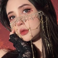 WSW - Face Tassel Hanfu Veil Face Curtain Tassel Accessories Chinese Style Cover Face Jewelry Face T