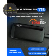 CRUCIAL X8 X9 PRO 1TB 2TB PORTABLE MX500 250GB 500GB 1TB  2TB INTERNAL SSD 2.5" [UP TO 1050MB/S]