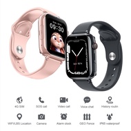 Kids 4G Smart Watch SOS GPS Location Tracker Sim Card Video Call Wifi Chat Camera Flashlight Waterproof Smartwatch For Children