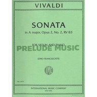 Vivaldi A: Violin Sonata A major op.2/2 RV31 (IMC2429)