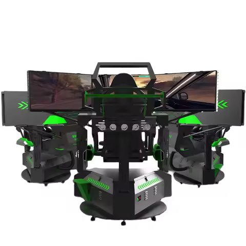 【2026】Sim Racing Full Motion 3 Screen Car Driving Racing Game Simulator 3+1 Axis Racing Simulator St