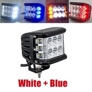 [VET Store] ExclusiveAuto Triple Side Lighted Work Light Dome Light Burst Flashing Light Headlight S