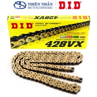 Did 428VX-132FB X-Ring Gold Motorcycle Chain (Pro Street 80cc-400cc) - Made in Japan