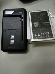 Samsung NOTE3 N9000 兩用 USB 電池座充 附 電池 3200mAh