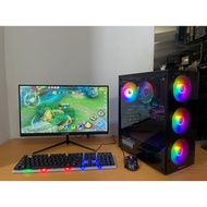 Bộ Máy Tính Để Bàn Chơi Game Core i3 i5 i7 Ram 16GB SSD 128GB+HDD 500GB Card Màn Hình 730 4GB Tặng B