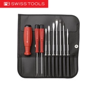 PB Swiss ชุดไขควงพร้อมซองหนัง 10 ตัวชุด (PB8215)