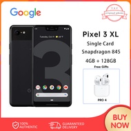 Google Pixel 3 XL US Version Unlocked Mobile Phone 6.3 inches 4GB RAM 128GB ROM Octa-core Snapdragon 845 Smartphone