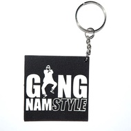 Gangnam Style Rubber Keychain
