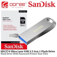 SanDisk Ultra Luxe CZ74 USB 3.2 Flash Drive Metal PenDrive Thumbdrive 32GB-256GB