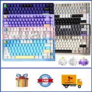 FURYCUBE F75PRO Aluminum Wireless Mechanical Keyboard 75% Hot swappable RGB GASKET Custom Gaming Key