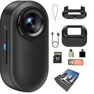 Thumb Camera,2.7K FHD Mini Body Camera，Sports Action Body Camrea，Thumb Size Hands-Free Wearable Pock