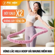 Hula Hoops Covered in Soft Velvet Fabric, Hula Hoops Don't Hurt Your Stomach, Exercise to Keep Your 