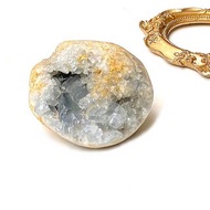 天然原礦天青石 天青石簇 藍水晶 家居 辦公室 擺件 可消磁手鍊