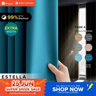 KKBS CURTAIN Estella 90-99% Blackout Curtain Ready Made Hook & Eyelet - Page 4