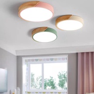 Simple Bedroom Ceiling Lights Nordic Modern Ceiling Lights 3 Color LED Lights Dining Room/Kitchen Ceiling Lights 27 Watt
