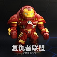 Anti Hulk Mecha+Iron Man Minifigure Marvel Superhero Compatible Lego Avengers Building Block Toy 7PWW