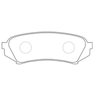 TOYOTA LAND CRUISER LX470 UZJ100 HDJ100 REAR BRAKE PAD JAPAN SUMITOMO ADVICS