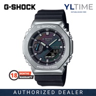 [MARCO Warranty] Casio G-Shock GM-2100RW-1A G-Steel Rainbow Brick Wall Series Metal Covered Bezel An