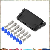 Rear Tail Light Plug Lamp Cable Connector for   C-Class W204 1-1355396-1 7P Connector with Terminals