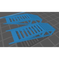 CAR RAMP minniature scale hotwheel diorama