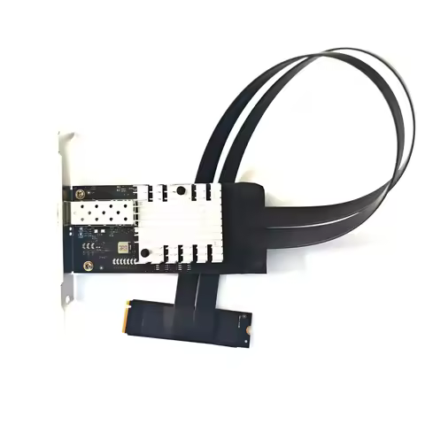 10Gb Ethernet Network Adapter Intel 82599EN X520-DA1 1xSFP+ Port PCI-E X1,X4,x8,x16, M.2 NIC Card Wi