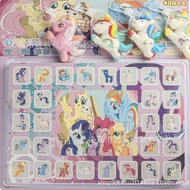 My Little Pony Hole Punch Squeeze Fun Nezha Egg Blind Box Childrens Day Lottery Toy Stall Slime & Sq