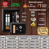 APS Home Safe Series (SS2) (220KG) Keylock + Combination Lock Safebox Safety Box Security Safe 保险箱 Peti Besi Keselamatan