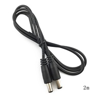 for DC 5.5x2.1mm Male to Male Plug Connector Barrel Jack Power Adapter for DC Power Extension Cable 