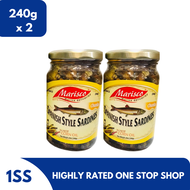 Marisco Spanish Style Sardines Chunks in Hot Corn Oil, 240g set of 2