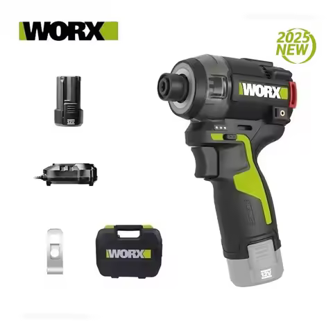 WORX WU138 0il Pressure Brushless Cordless Impact Drill 12V 50Nm 1300rpm 4000bpm Smart Clutch Profes