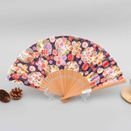 京都NISHIKI flower系列扇子-深紫色