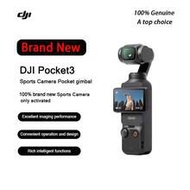 DJI Pocket 3 Action Camera, Pocket Gimbal Camera, Travel Makeup Handheld Vlog Live Streaming Camera,