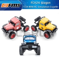 FMS 1/24 xiaoqi Power Wagon Simulation Half Card Scale FCX24 Wagon Remote Control Electric Climbing 