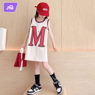 JOYNCLEON Girls' Summer Dress 2023 New Casual Sleeveless Vest Dress for Kids