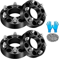 BDFHYK 6x135mm Wheel Bolt Pattern 1.5 inch Hubcentric Wheel Spacer Compatible with Expedition F-150 