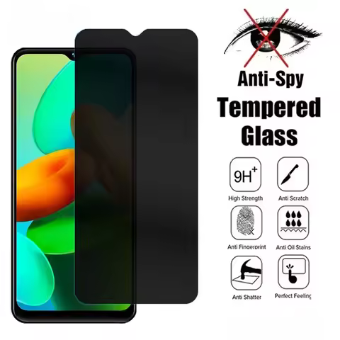 Privacy Tempered Glass For Vivo Y21S Y76 Y25 Y1S Y22S Y32 Y35 4G 5G Screen Protector