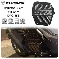 MTKRACING Radiator Guard For SYM DRG 158 2019-2024 Motorcycle Radiator Guard Grille Cover Combat Sty