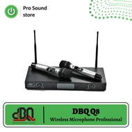 Terlaris!!! Microphone Dbq Q8 Mic Wireless Professional