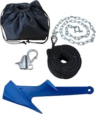 Push Industries 104.158 1Kg/2.2lb - Nylon - PWC Anchor Jetski Anchor and Boat Anchor to 3.5m/12ft |