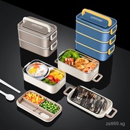 Layered Fast Food Box Lunch Box Japanese Lunch Box Microwave Oven Heating Thermal Lunch Box Large Ca