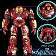 Avengers Marvel Ironman Hulkbuster Action Figure Kids Toy Display