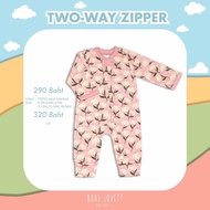 (Nov2023) Babylovett Basic - Two-Way Zipper ชุดนอนเปิดเท้า