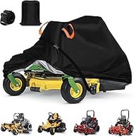 Zero Turn Mower Cover,Riding Lawn Mower Cover Waterproof Heavy Duty Anti-UV Tearproof 600D Polyester