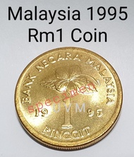 Collectibles Malaysia Farewell of 1995 Rm1 Coin #108